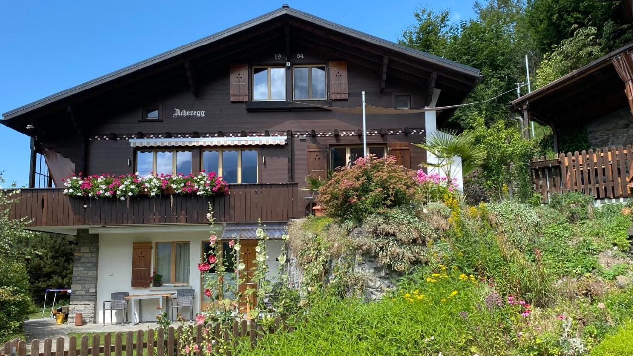Chalet Acheregg Wengen Exterior foto