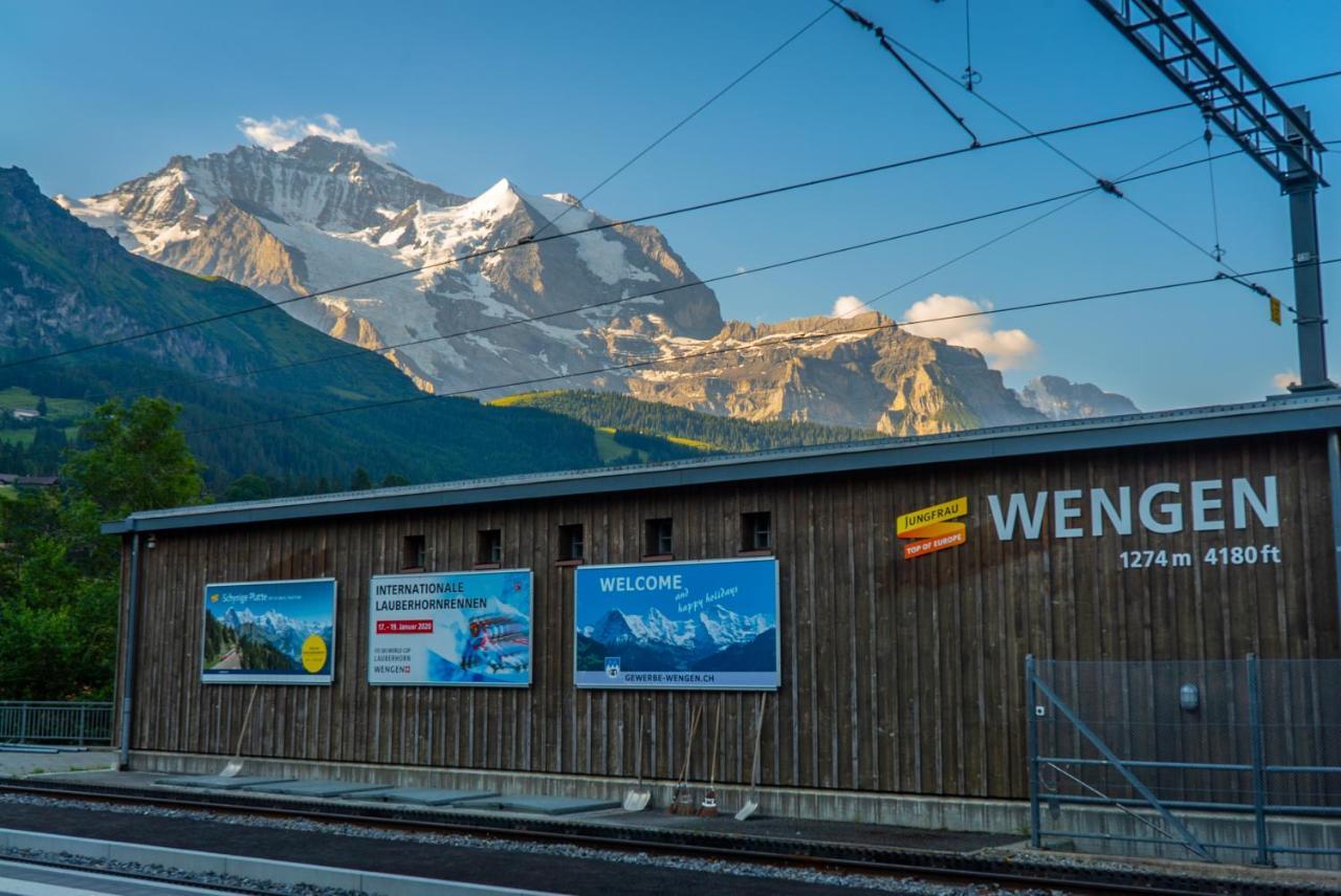 Chalet Acheregg Wengen Exterior foto